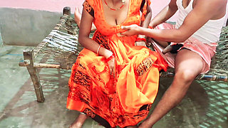 Indian Beautyful Muslim Aunty Fucked by Stepbrother