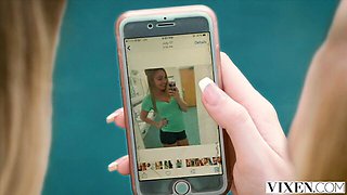 Vivid Kendra and Blair's girl on girl action