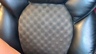 Brazilian BBW MILF Goddess in Lace Lingerie & Saggy Tits Smoking While Opening Michael Kors Shoes