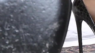 High-heel Goddess Takes You for a Ride! You Get to Lick My Soles, and Then You Cum! Lady Victoria Valente