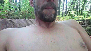 An hour of jerking in the middle of the forest, remi06cam4