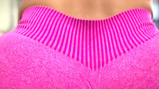 Naomi Pink Gets Special Attention From Her Gym Trainer