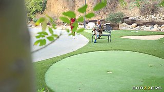 Nasty Old Bench Flasher Meets Thirsty Jogging Nymph: Outdoor Hardcore with Monster Tits Ebony Mystique and Chong Dong