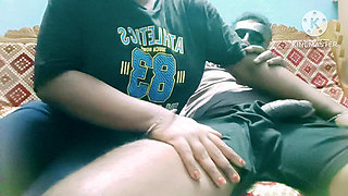 Hot Tamil Secretary Having Fun with Her Boss with Loud Moaning