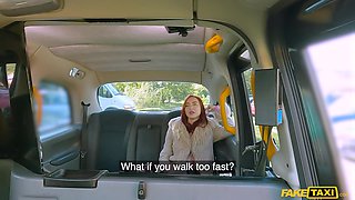 Redhead Eva Ray sucks hard cock