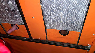 Gloryhole Christmas Gangbang