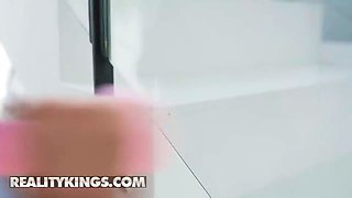 Reality kings - samie duchamp’s crazy dildo have fun catches yeri blue’s attention & offers his shaft