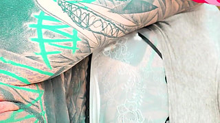 Anal Loving Alt Pornstar Gapes Wide After Getting Fucked Hard by Tattooed Dick