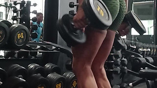 Had to show mommy's Post-workout pump