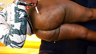 Oiling That Phat Booty.