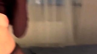 Aiwaonly Rides Her Huge Dildo In Sheer Pantyhose Onlyfans