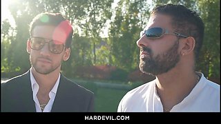 Lorenzo Viota, Francis X, Alex Charger Pound Alice Drake in Relentless Double Penetration Threesome as Horn