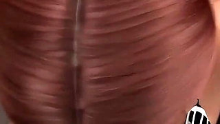 In Security: Silly Girl with Big Tits and Ass Is Sucking off Mr. Big Dick Boss Man in His Office - Episode 7