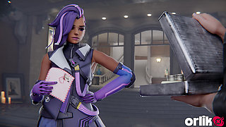 Sombra Loves Big Dick Inside - 3D Overwatch Animation