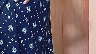 Indian Big Boobs Aunty Walk