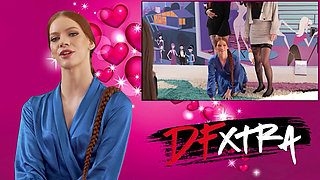 CUCKOLD SESSIONS - Cuck Helps Stevie Moon Take Giant Dick In Pussy & Ass