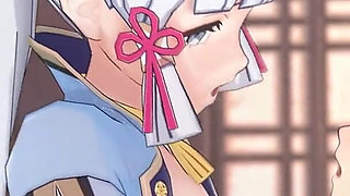 Genshin Impact - Ayaka and Aether Passionate Sex Scene - Sweet Moaning - 3D Hentai Animation