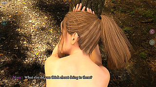 Sex with girlfriend in picnic