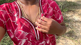 Tamil Girl Flashing Outdoor Secret Sex with Her Boyfriend