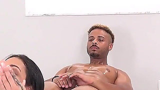 Bts: Arnez Harding Gets a Sloppy Rimjob From Camila Cortez!