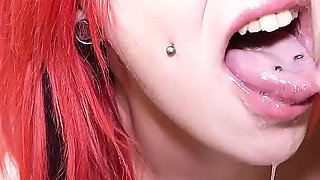 Hot Redhead Takes 2 Big Black Cocks