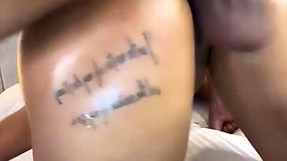 I surprise my stepsister while she rests and receives