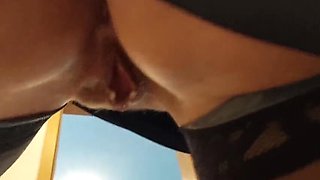 Amateur Mature Wife Selena Fucks Hard in Stockings - Homemade German Creampie