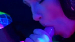 Hot Lesbian Sex in Uv Room