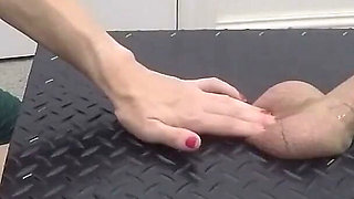 Stepmom Carefully Whips Sperm Into Balls for a Thick Cumshot