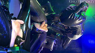 Heavy Rubber Double Fisting Birds Eye 1080p Ft Mistress Lunatika