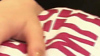 Hairy Brunette Babe Vibes and Fingers to Explosive Orgasm