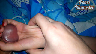 Stepsister's Hand Secretly Helps Me Cum 2 Times