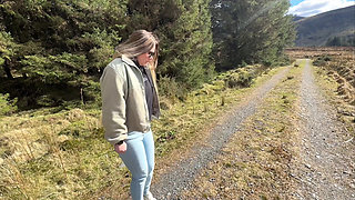 Emergency While Walking on the Public Trail but Had to Wet My Jeans