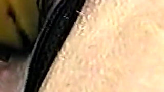 Naughty Maid Babe Stretched by Fingers and Banana Insertion