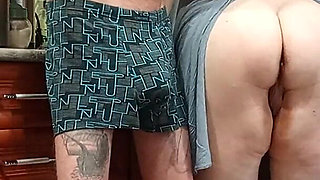 Spanked My Stepmom's Big Ass Fucked in Her Mouth, Pussy and Cum in Her Mouth