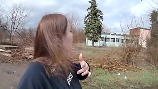 Public Fuck With A Guy In Pov After He Cums A Lot