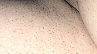 Step mom Controls step son Cock and Moans while handjob him in bed