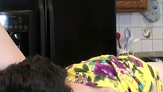 Doing my stepsister on the kitchen counter