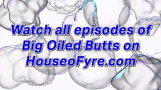 HOUSEOFYRE- Blonde Booty Bouncing on BBC Lucky Kay Love in Big Oiled Butts!