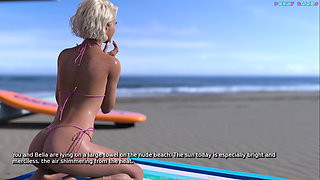 My Hotwife by Cuck Games - Threesome with the Hubby Crossdressed, Cum Eating Husband 23