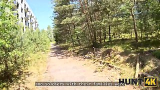 Hunt4k. cheating and cock riding in the deserted place