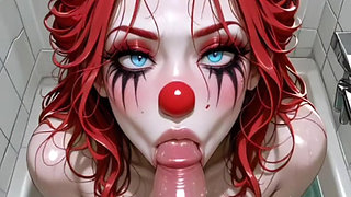 Hentai anime - I suck your dick I hope my boyfriend doesn't find out