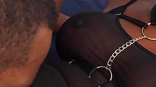 Monster BBC Facefucks Me and Stretches My Wet Ebony Pussy