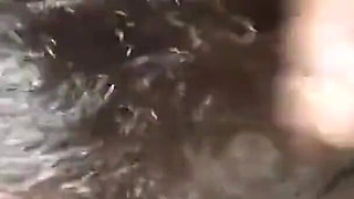 BBC Blowjob Licking Sucking His Big Balls Back of My Car