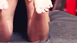 Tickling Full Body with Tickler and Wooden Spatula Spanking