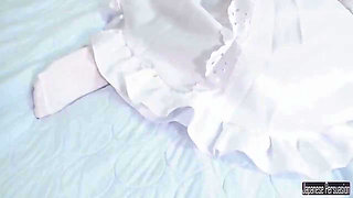 Belfast Maid Service. Gentle Blowjob Turns Into Deep Creampie for Her Sensitive Pleasure!