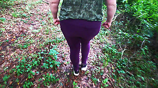 Naked Tits in the Woods Have to Be Punished