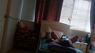 Horny Asian Student Masturbates After School