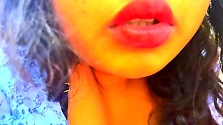 Arab Muslim Hot Maid Pillow Humping on Hotel Bed Then a Stranger Guy See Her Big Ass & Start Handjob