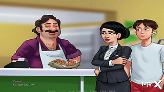 SummertimeSaga - Kiss at Workplace E4 #5